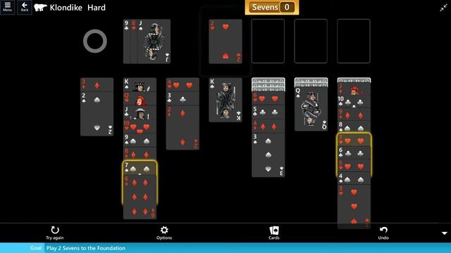 Star Club/Solitaire Dark-Klondike/Game # 03/Microsoft Solitaire Collection смотреть онлайн