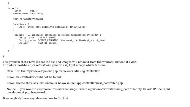 CakePHP in a subdirectory using nginx (Rewrite rules?) (2 Solutions!!) смотреть онлайн