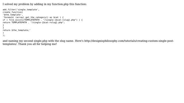 Wordpress: make permalink go to a custom single.php file (3 Solutions!!) смотреть онлайн