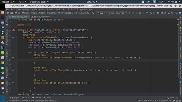 How To Move To Next EditText Automatically | Android Studio смотреть онлайн