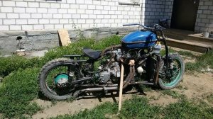 ЗАПУСТИЛ !!! Мотоцикл c двигателем от Ваз 2109  Часть 8