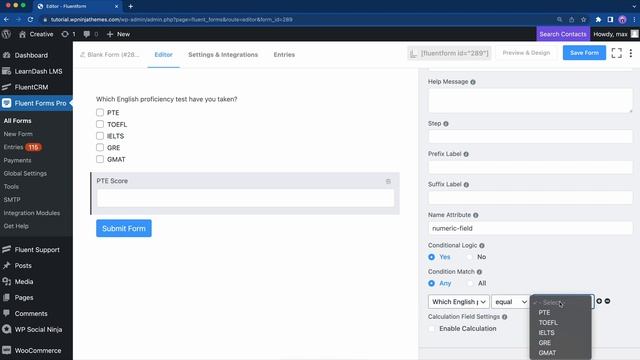 How to Set Up Conditional Logic in your Online Form | Fluent Forms смотреть онлайн