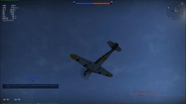 Let's suck at War Thunder in a Bf109 F-2 смотреть онлайн