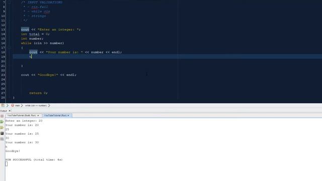 C++ Input Validations - while cin, cin.fail, cin string... смотреть онлайн