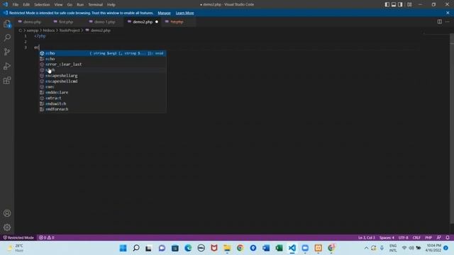 How to run PHP file in Localhost using XAMPP server (Turn On CC) смотреть онлайн