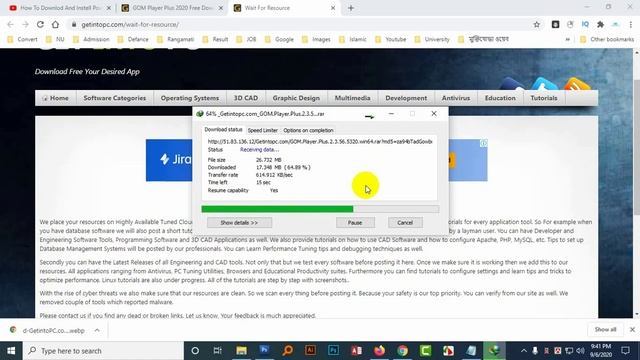 How to Downlod GOM Player Plus 2020 download and install full version Bangla tutorial смотреть онлайн