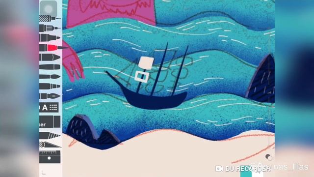 :::Drawing on ipad with Tayasui Sketches #52::: смотреть онлайн