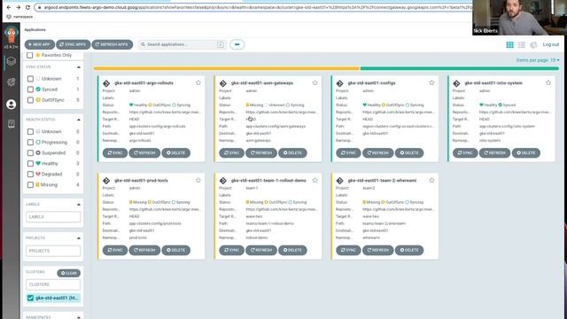 Building a Fleet of GKE Clusters with Argo CD ? with Nick Ebert, Google смотреть онлайн