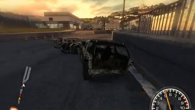 FlatOut 2 Шестая моя гонка в игре часть 2 смотреть онлайн