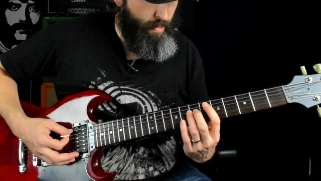 Earth Drone Metal Guitar Lesson w/ TAB - Seven Angels - Drop A Tuning - Sunn O))) смотреть онлайн