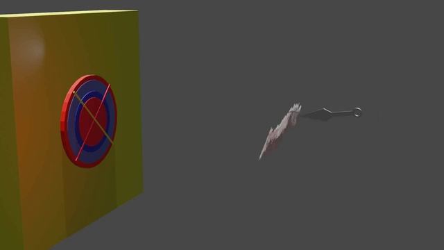 Разные метательные ножи в Blender смотреть онлайн