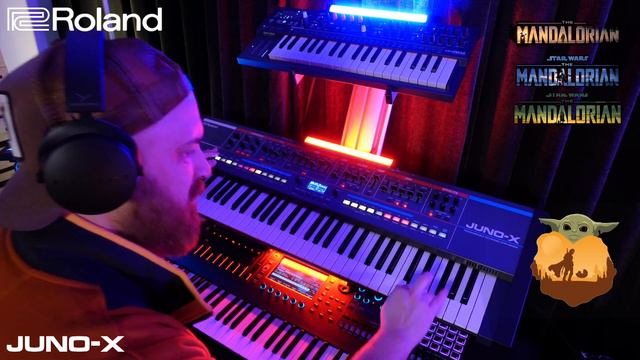 The Mandalorian Juno-X Synthesizer Cover #roland #mandalorian смотреть онлайн