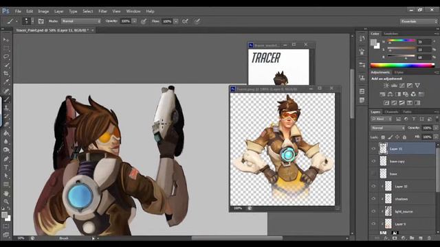 Tracer Speedpaint смотреть онлайн