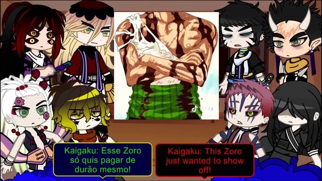 UpperMoons React to Roronoa Zoro as New Hashira || One Piece || Gacha React смотреть онлайн