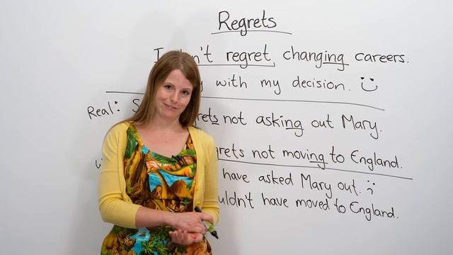 Easy English Conversation: REGRETS