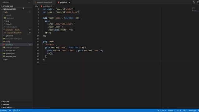 Foundry VTT system dev - Part 1.5: CSS setup смотреть онлайн