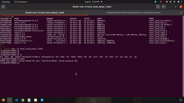 Code init | Access openedx Mysql database in docker container - (Hindi) смотреть онлайн