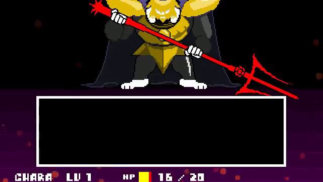 UNDERTALE Asgore Dreemurr Fight (Colored Sprite Mod) смотреть онлайн