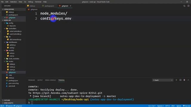 45.Deployment to Heroku | REST API Development with Node.js and Express смотреть онлайн