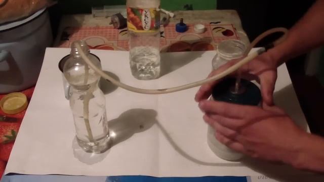 Получение CO2 в домашних условиях