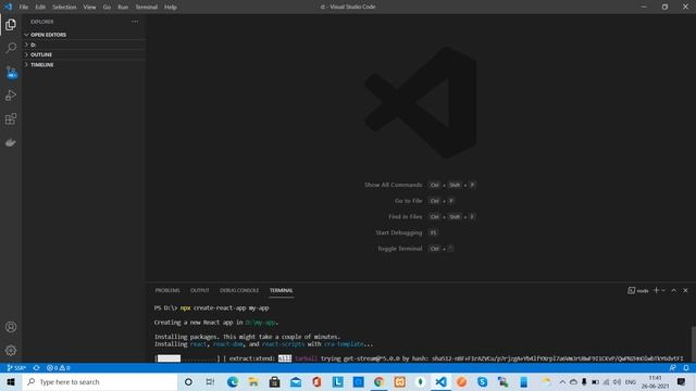 React JS installation on windows смотреть онлайн