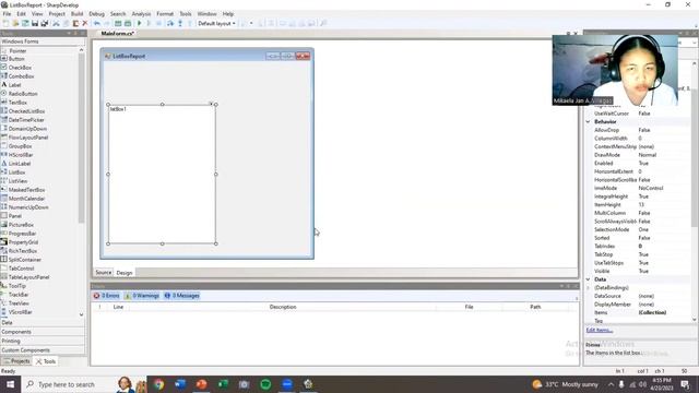 Listbox - C# Windows Forms Controls смотреть онлайн