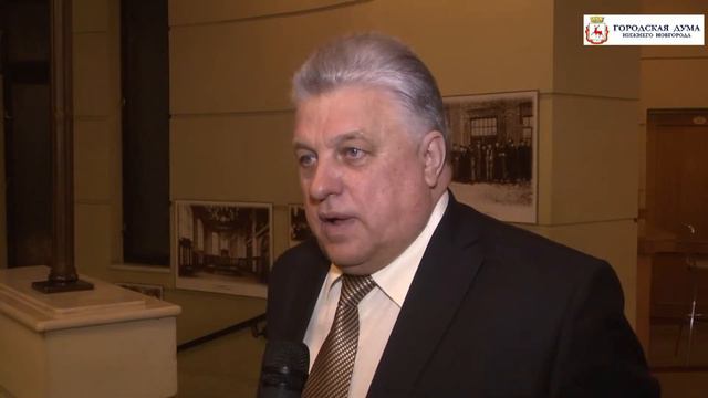 Ю И Лебедев, В Н Горин и О Х Шарадзе о 20 летии городской Думы 17 3 14 смотреть онлайн