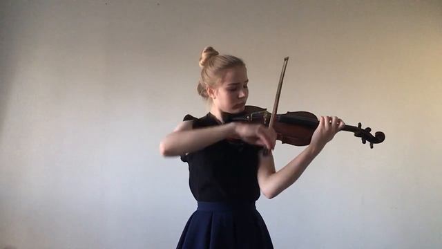 Мария Юмина 4 курс И.С. Бах Алемандра и куранта из партиты ре минор смотреть онлайн