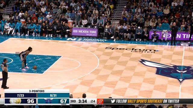 Ja Morant uses 30 seconds of game time without touching the ball vs Hornets ? смотреть онлайн