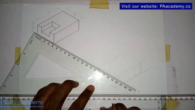 Isometric Projection In Technical Drawing | Isometric Projection #6 |  Isometric Drawing Tutorial