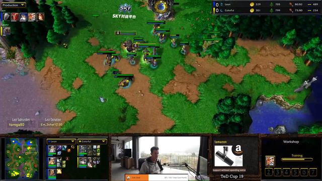 WC3 ⚔️ Leon vs Colorful (HU vs NE) 🔴 TeD Cup 20 🕹️ WarCraft 3 Reforged esports смотреть онлайн