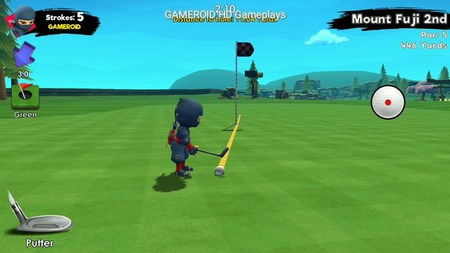 Ninja Golf Android Gameplay Full HD by Atari, Inc. смотреть онлайн