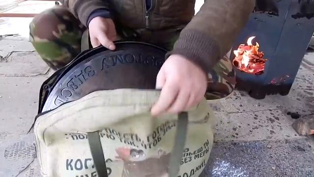 Жаркое, Щука с овощами гриль на Печке для сковороды и казана с прорезями для шампуров смотреть онлайн