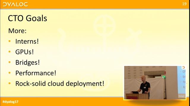 Dyalog Live from Dyalog '17 (Monday) смотреть онлайн