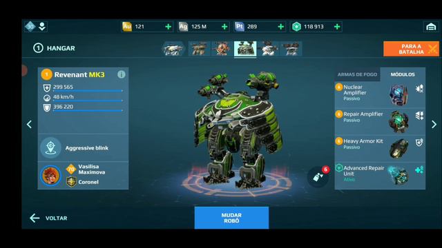 War Robots! Como Funciona o Módulo Repair Amplifire, Saiba Como Usar смотреть онлайн