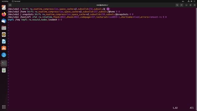 Ubuntu 22.04 'Jammy Jellyfish' BTRFS Bootstrap Installation | Command Line BTRFS Installation