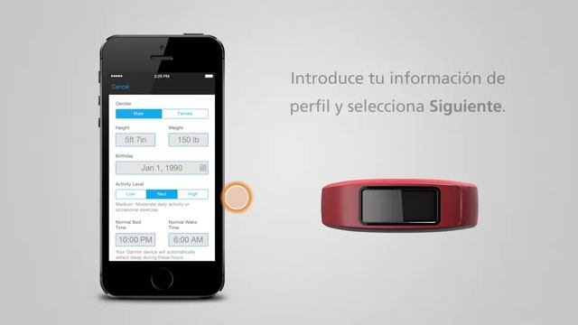 vívofit 2: Vinculación con tu dispositivo móvil (Español) смотреть онлайн