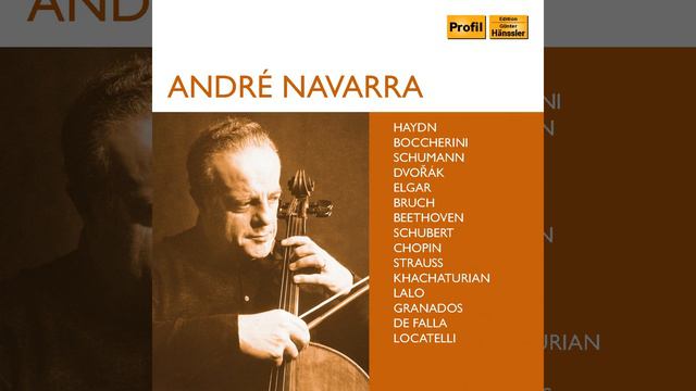 7 Canciones Populares Españolas (Arr. M. Marechal for Cello & Piano) : No. 6, Canción смотреть онлайн