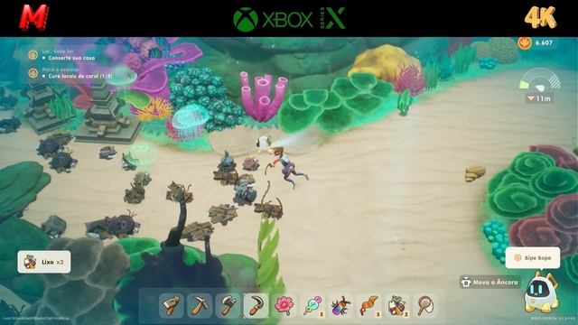 CORAL ISLAND - A VENDINHA - GAMEPLAY - XBOX series X смотреть онлайн
