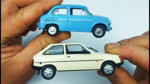Модельки машинки Запорожец , Таврия , ЗАЗ масштаб 1/43  распаковка и обзор. Про машинки.