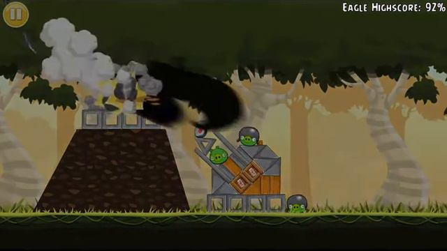 Mighty Eagle 100% Angry Birds 6-6 Прохождение Могучий Орёл 100% смотреть онлайн