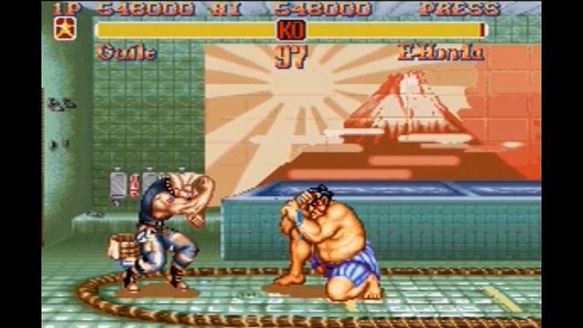 Super Street Fighter II : The New Challengers (SNES) Guile (Hardest) смотреть онлайн