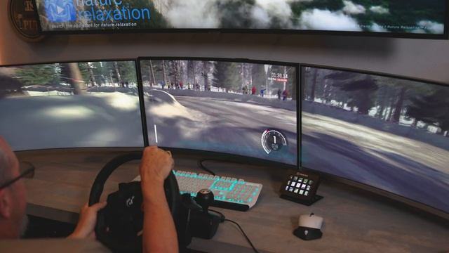 Samsung Triple Gaming Monitor Review смотреть онлайн