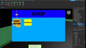 как сделать магазин в roblox studio