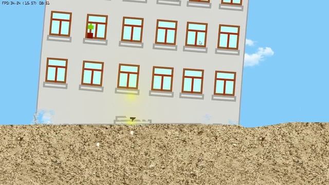 СКОЛЬКО НУЖНО БОМБ ЧТОБЫ ВЗОРВАТЬ ДЕВЯТИЭТАЖКУ? FLOATING SANDBOX смотреть онлайн