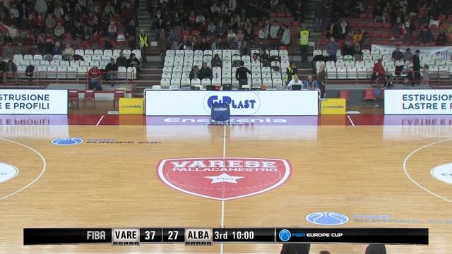 Pallacanestro Varese V Alba Fehervar - Full Game - FIBA Europe Cup 2019