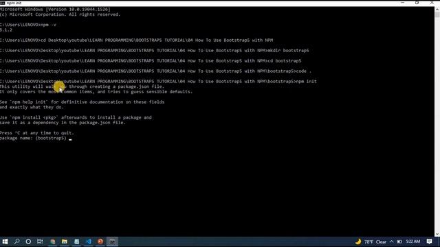 Part-04 How To Use Bootstrap With NPM In Bangla || বাংলা টিউটোরিয়াল ? смотреть онлайн