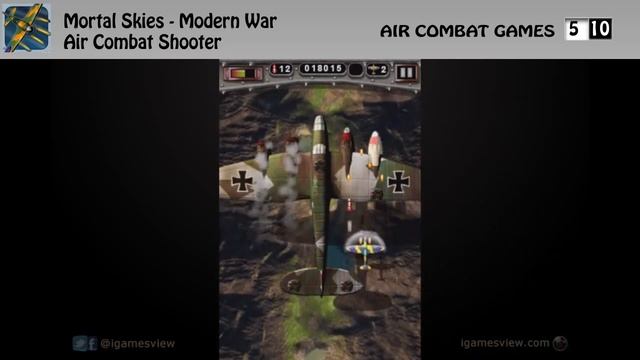 Top 10 Air Combat Games For iPhone / iPad / iPod смотреть онлайн