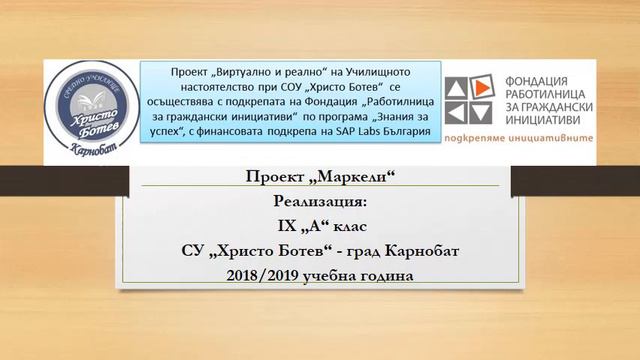 Проект Маркели смотреть онлайн