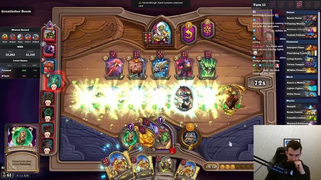 Insane Wisdomball Roll Makes us RICH! | Hearthstone Battlegrounds смотреть онлайн